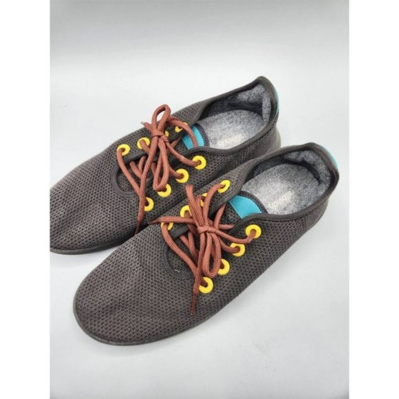 Allbirds Tree Runner  Shoes Mens 11 Black Yellow Eyelets 0420 RM1 Sneakers main image 9